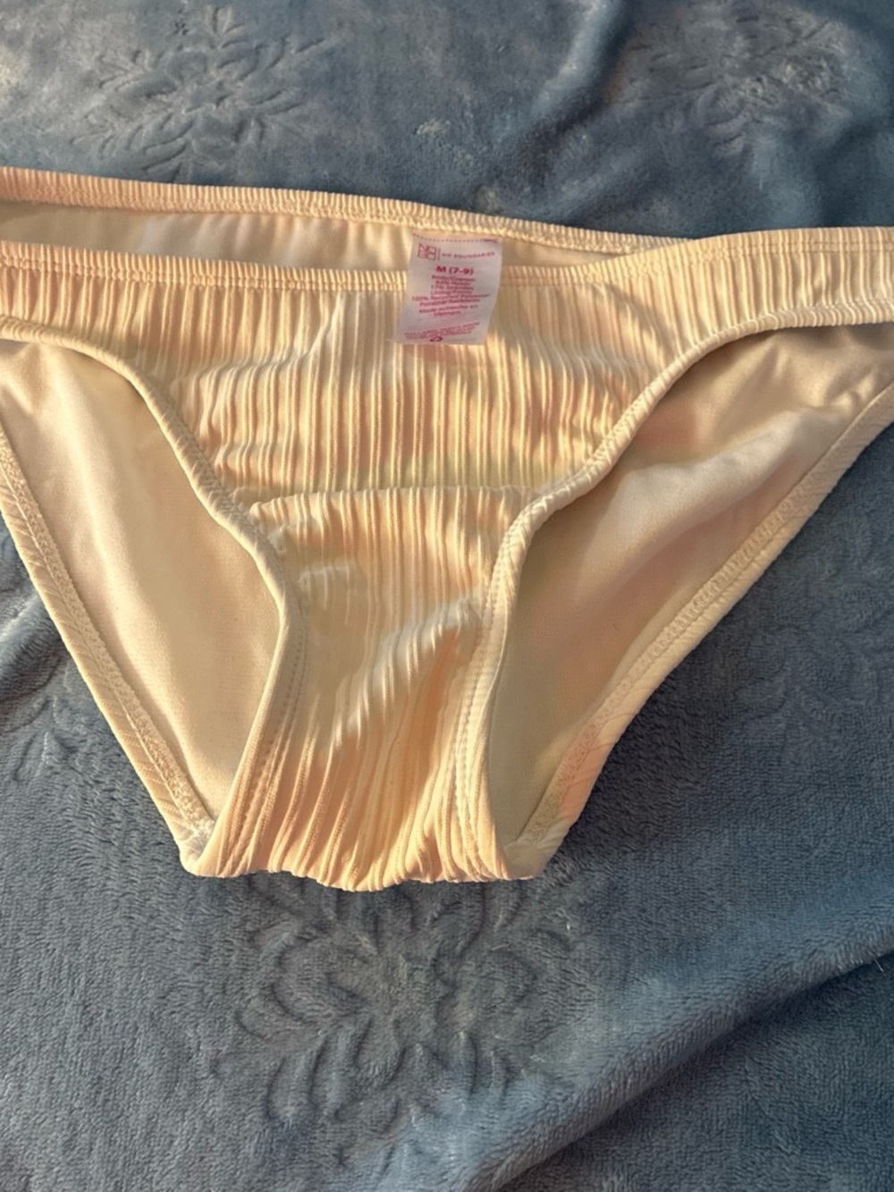 Cream Bikini Briefs